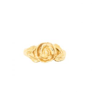 Solid Rose Ring 10k - Rings