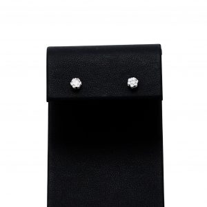 Cluster 0.25ct- Genuine Diamond Earrings