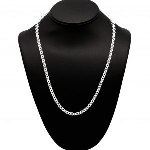 Solid Rolo 6mm 22" - Silver Chain