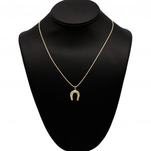 Horseshoe 10k - Pendant