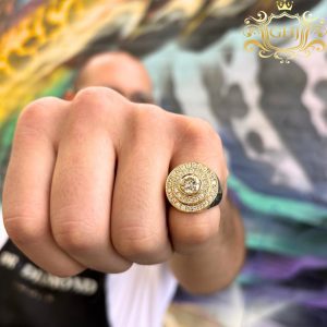 Solid Brilliant Cut Diamond Ring 3.18ct Lab #278- Diamond Ring - Image 3