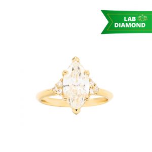 Marquise 2.2ct Lab #279 - Diamond Ring