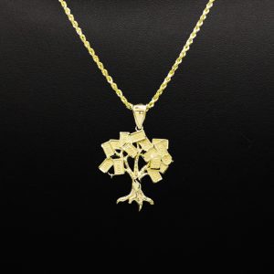 Small Money Tree - Pendant - Image 3