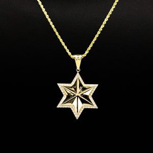 Cz Six Star - Pendant - Image 3