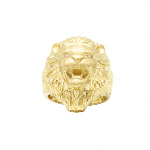 Cz Lion - Ring