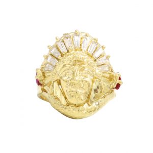 Cz Baguette Chief - Ring