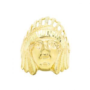 Large Hollow Chief Ring - Ring