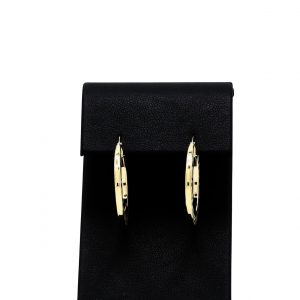 Large Medusa Hoops 10k- Earrings