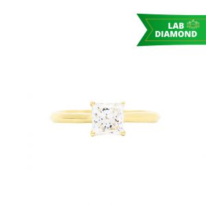 Princess Cut 1ct Lab #288 - Diamond Ring