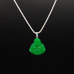 Green Buddha Silver - Pendant - Image 3