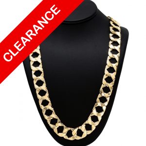 Solid Diamond Cut 18.75mm 27" - Chains