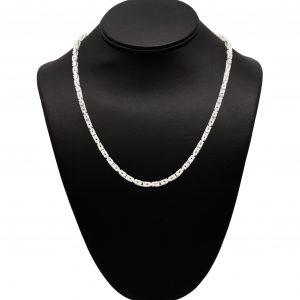 Byzantine 3.75mm 20" - Silver Chain