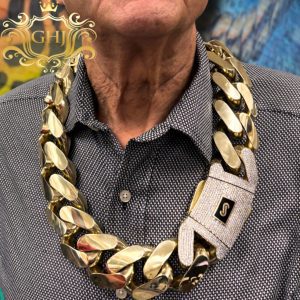 XXXL Monaco/Cuban 49.8mm 30"#159 - Chains - Image 3