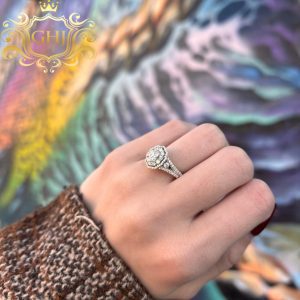 Oval 1.18ct 14k- Diamond Ring - Image 3