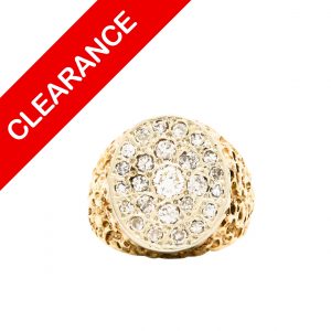 Oval Diamond Nugget Ring 1.71ct #53- Ring