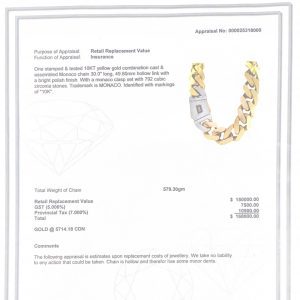 XXXL Monaco/Cuban 49.8mm 30"#159 - Chains - Image 5