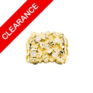 Cz Andee Nugget - Ring