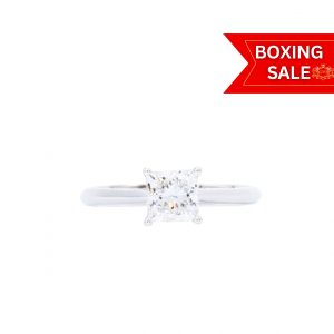 Princess Cut 1ct Lab - Diamond Ring