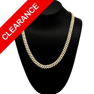 Diamond Miami Cuban 9.25mm 22"#3 - Chains