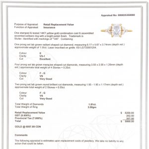 Radiant 1.8ct Lab #280 - Diamond Ring - Image 3