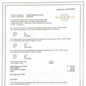 Oval 1.81ct Lab #187 - Diamond Ring - Image 3