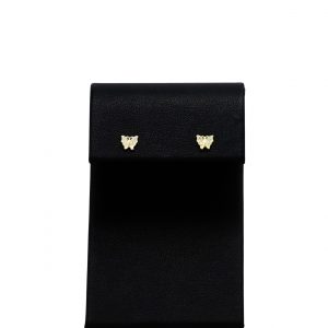 April Birthstone Butterfly Studs - Earrings