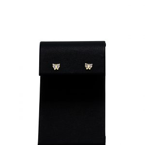 June Birthstone Butterfly Studs - Earrings