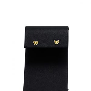 November Birthstone Butterfly Studs - Earrings