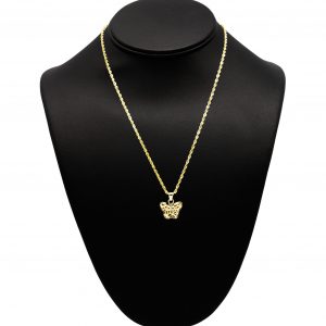 Butterfly Nugget 10k - Pendant
