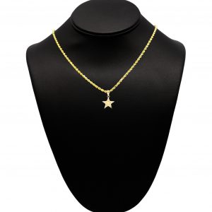 XSmall Cz Nugget Star 10k - Pendant