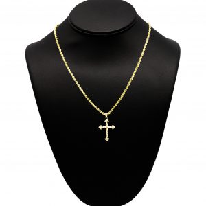 Pointed Cross 10k - Pendant