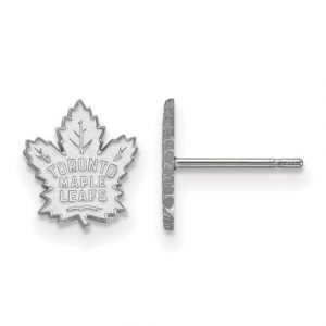 Toronto Maple Leafs NHL Silver-Earrings
