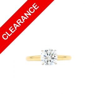 Diamond Ring 1.07ct 14k - Ring