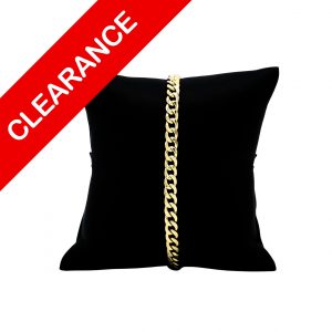 Hollow Cuban Bracelet 5.25mm 8.5"10k- Bracelet