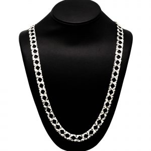 Diamond Cut 10.65mm 30" GHJ139 - Silver Chain