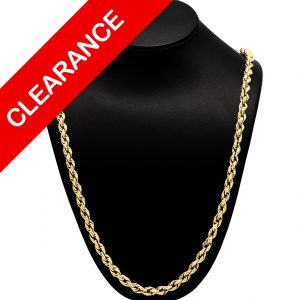 Hollow Rope 6.5mm 29" - Chain