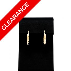 Gold Hoops 10k  - Earrings