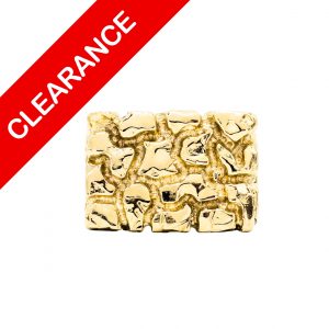 Solid Mambo Nugget Ring 10k - Ring