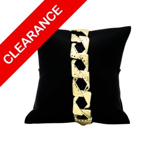 Diamond Cut 15mm 8.5"- Bracelet