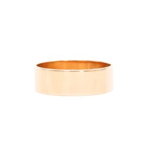 7mm Rose Gold Band 14k - Gold Ring