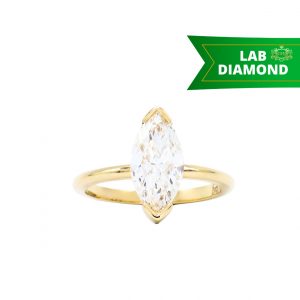 Marquise 2.08ct Lab #21 - Diamond Ring