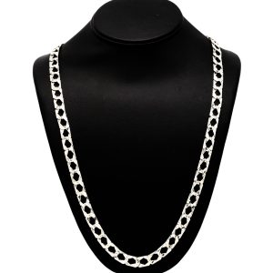 High Polish 8.65mm 30" GHJ349 - Silver Chain