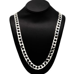 High Polish 11.8mm 30" GHJ274 - Silver Chain