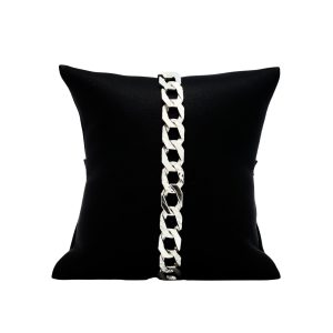 Nugget High Polish 8.8mm 9.5" GHJ344 - Silver Bracelet