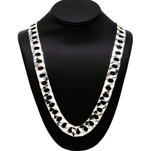High Polish 15.75mm 30" GHJ306 - Silver Chain