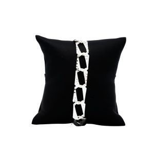 Diamond Cut 11.65mm 9.25" GHJ136 - Silver Bracelet