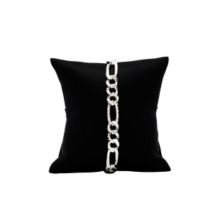 Diamond Cut 8.4mm 9" GHJ124 - Silver Bracelet