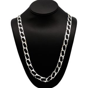 Diamond Cut 11.65mm 30" GHJ136 - Silver Chain