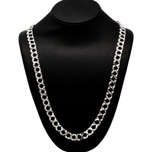 Diamond Cut 10mm 30" GHJ447 - Silver Chain