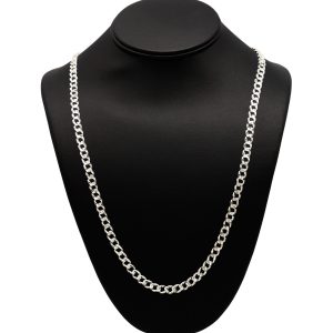 Diamond Cut 6mm 30" GHJ162- Silver Chain